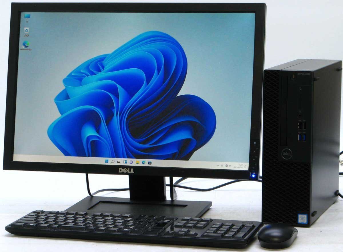 B5-9640/DELL Optiplex 3060-8700SF Core i7 第8世代 SSD 22インチ 