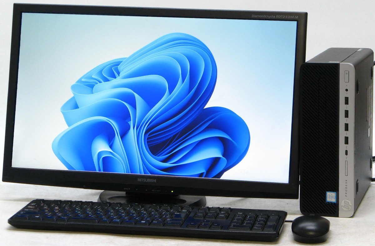 B5-9053/HP ProDesk 600 G4 SFF-8700 Core i7 8 SSD Radeon R7 430 23 վå Windows 11  ǥȥå ѥ