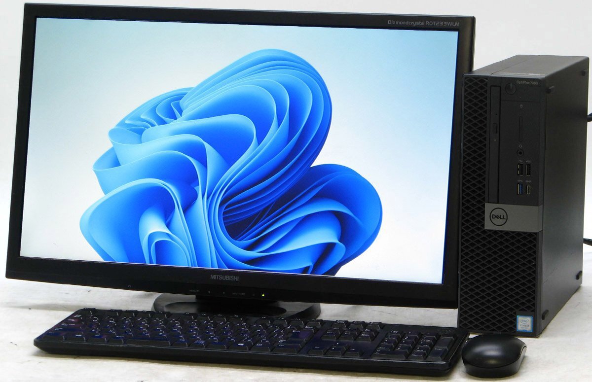 B5-8753/DELL Optiplex 7060-8700SF Core i7 8 SSD GeForce GT730 23 վå Windows 11  ߥ󥰥ǥȥå ѥ