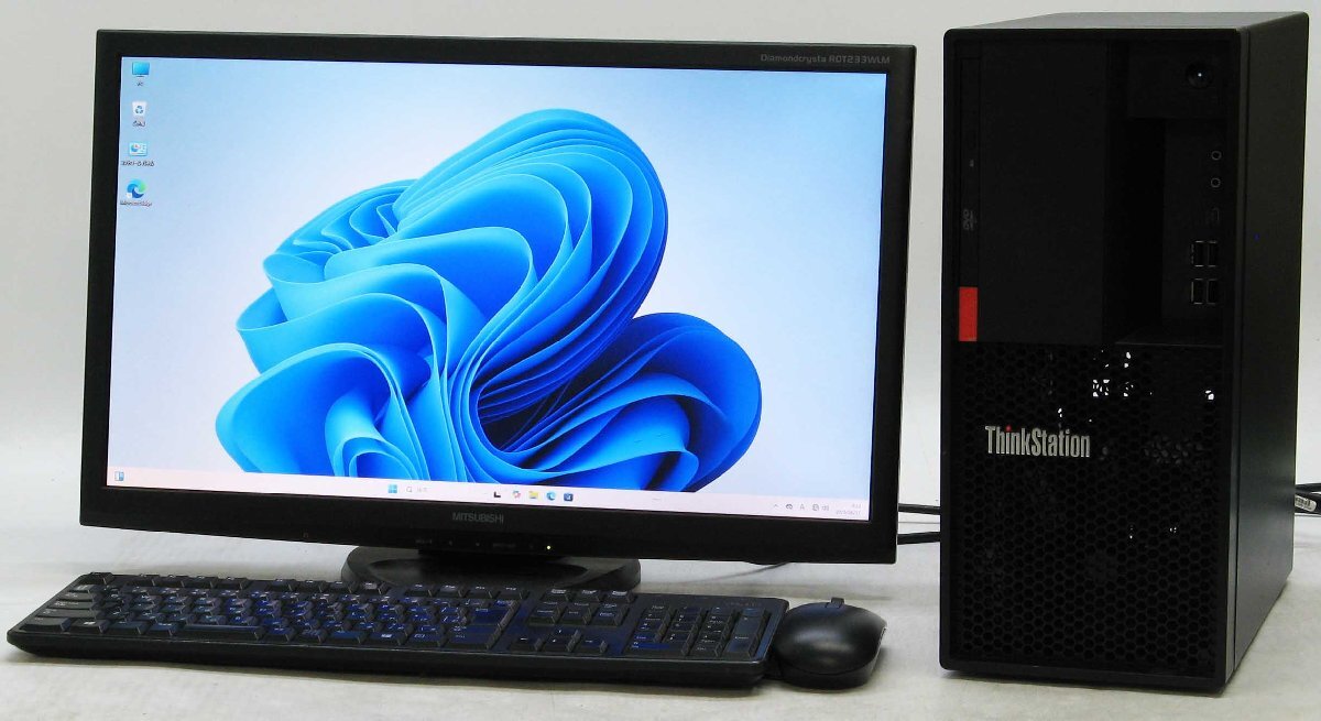 B5-9118/Lenovo Thinkstation P330 30C6-S2BX00 Core i5 8 SSD+HDD Quadro K620 23 վå Windows 11  ǥȥå ѥ