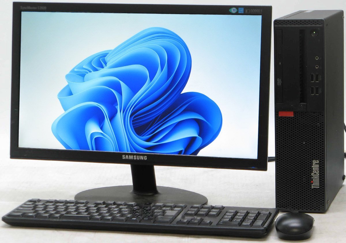 B5-9122/Lenovo ThinkCentre M720S 10SU-S2QW00 Core i7 8 SSD GeForce GT730 20磻 վå Windows 11  ǥȥå ѥ