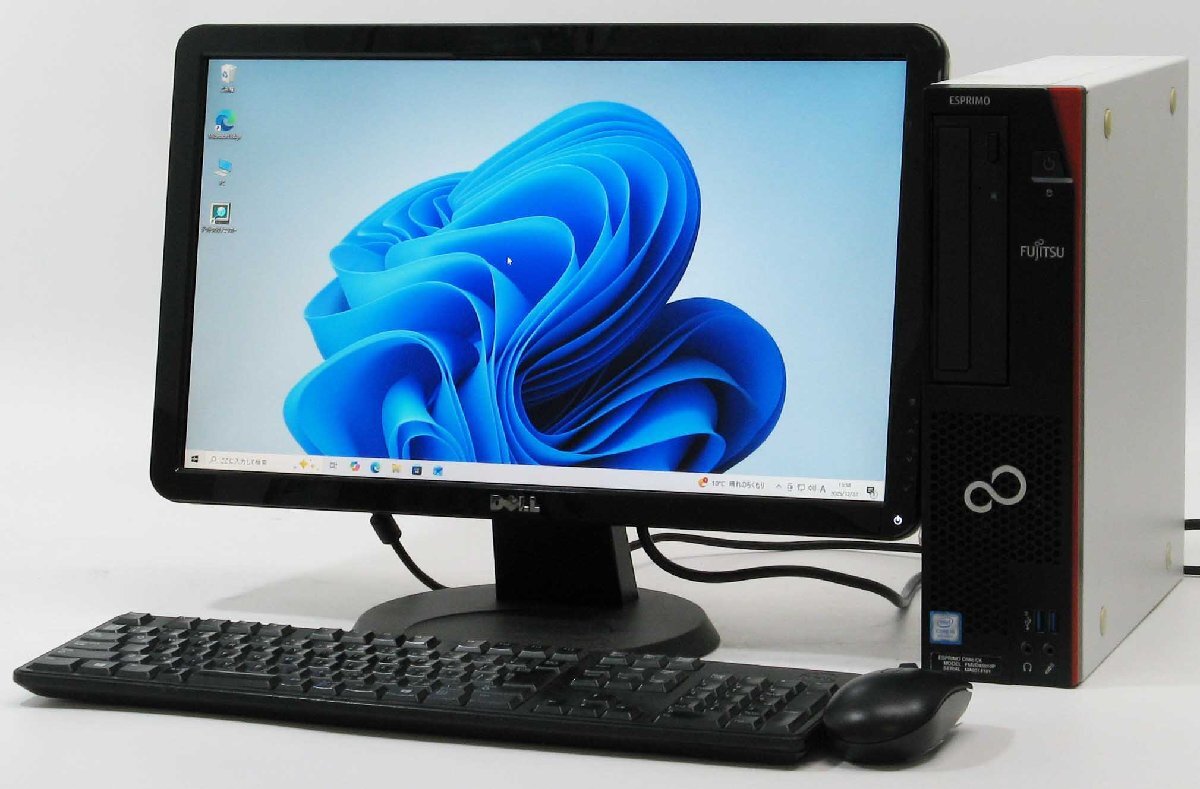 B5-9429/�ٻ��� ESPRIMO D588/V FMVD40001 Core i3 ��8���� SSD 19������磻�ɱվ����å� Windows 11 ��� �ǥ����ȥå� �ѥ�����