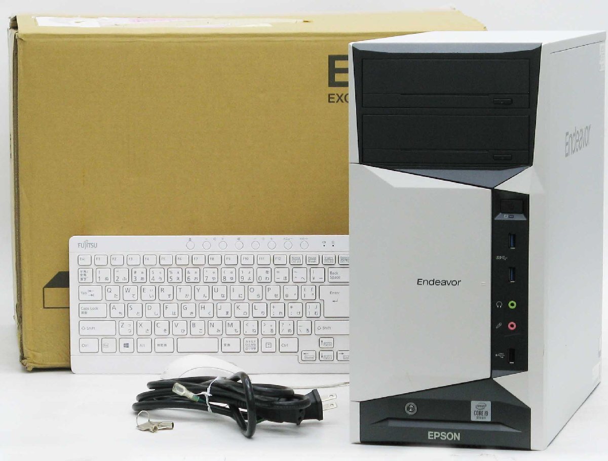 B5-9768/EPSON Endeavor MR8300-M Core i9 ��10���� SSD+HDD ����64GB RTX 2070 SUPER HDD�ե���ȥ������� Windows 11 ��� �����ߥ󥰥ǥ����ȥå� �ѥ�����