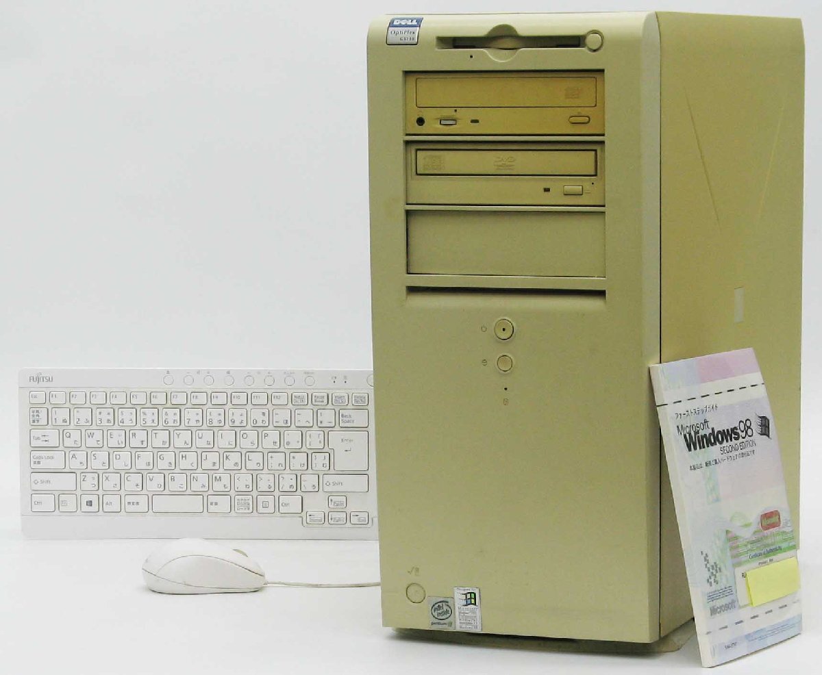B5-9594/DELL OptiPlex GX110-P1000MT Pentium3 Windows 98SE ��� �ǥ����ȥå� �ѥ�����