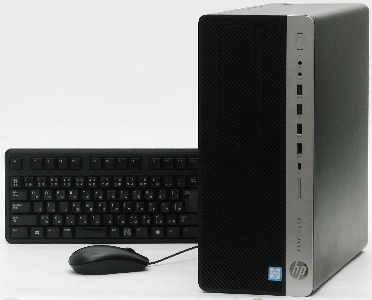 B5-9658/HP EliteDesk 800 G4 TWR-8500 Core i5 ��8���� SSD+HDD ����16GB Radeon R7 430 Type-C Windows 11 ��� �ǥ����ȥå� �ѥ�����