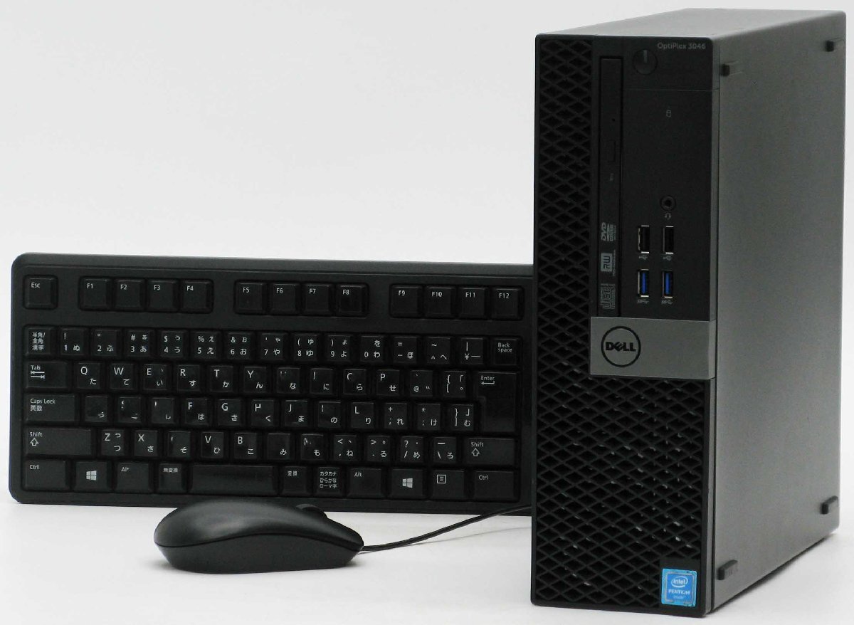 B5-9562/DELL Optiplex 3046-4400SF PentiumG-4400 SSD Radeon R5 340 Windows 10 ��� �ǥ����ȥå� �ѥ�����
