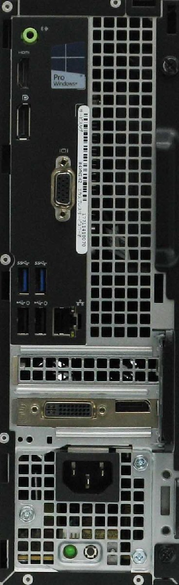 B5-9562/DELL Optiplex 3046-4400SF PentiumG-4400 SSD Radeon R5 340 Windows 10 ��� �ǥ����ȥå� �ѥ�����