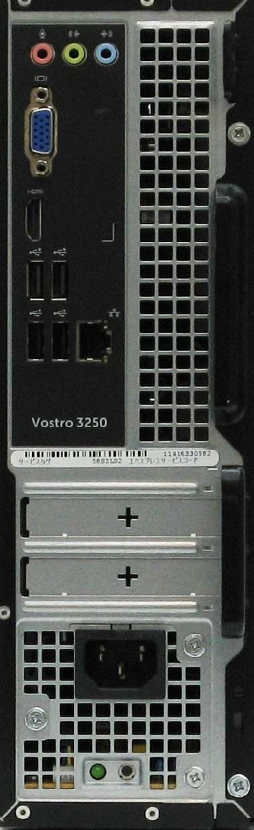 B5-9563/DELL Vostro 3250-6100SF Core i3 ��6���� SSD Windows10 ��� �ǥ����ȥå� �ѥ�����