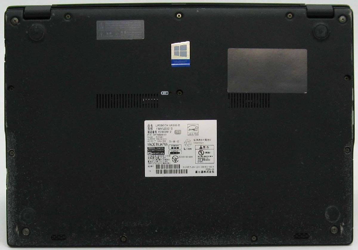 A3-3171/�ٻ��� Lifebook U9310/D FMVU28015 Web�����  Corei7 ��10���� SSD Ķ���̥�Х��� Type-C Windows 11 �Ρ��� �ѥ�����
