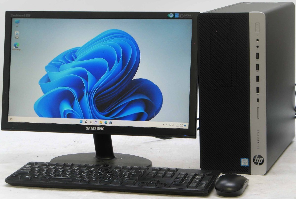 B5-9137/HP EliteDesk 800 G4 TWR-8700 Core i7 8 SSD+HDD Radeon R7 430 20磻  վå Windows 11  ǥȥå ѥ