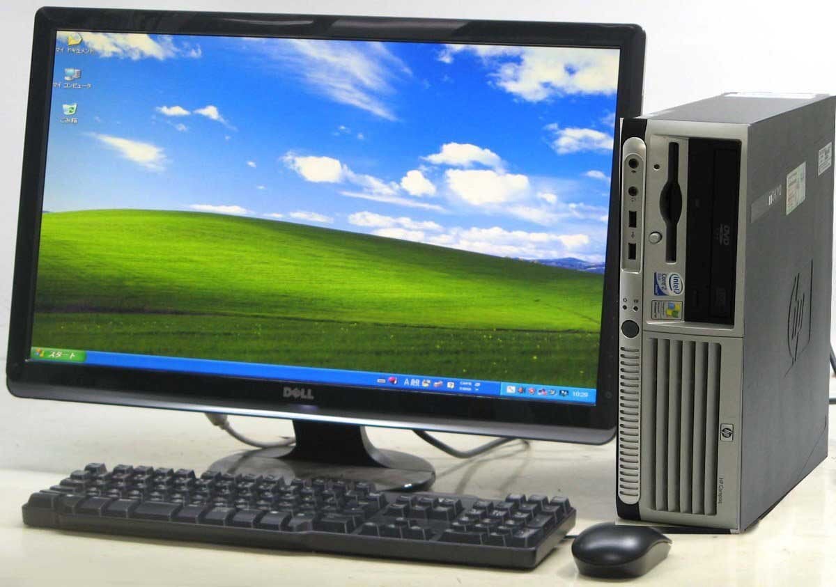 B5-9201/HP Compaq dc 7700 SFF-E4300 Core2Duo 24����� �վ����å� Windows XP ��� �ǥ����ȥå� �ѥ�����
