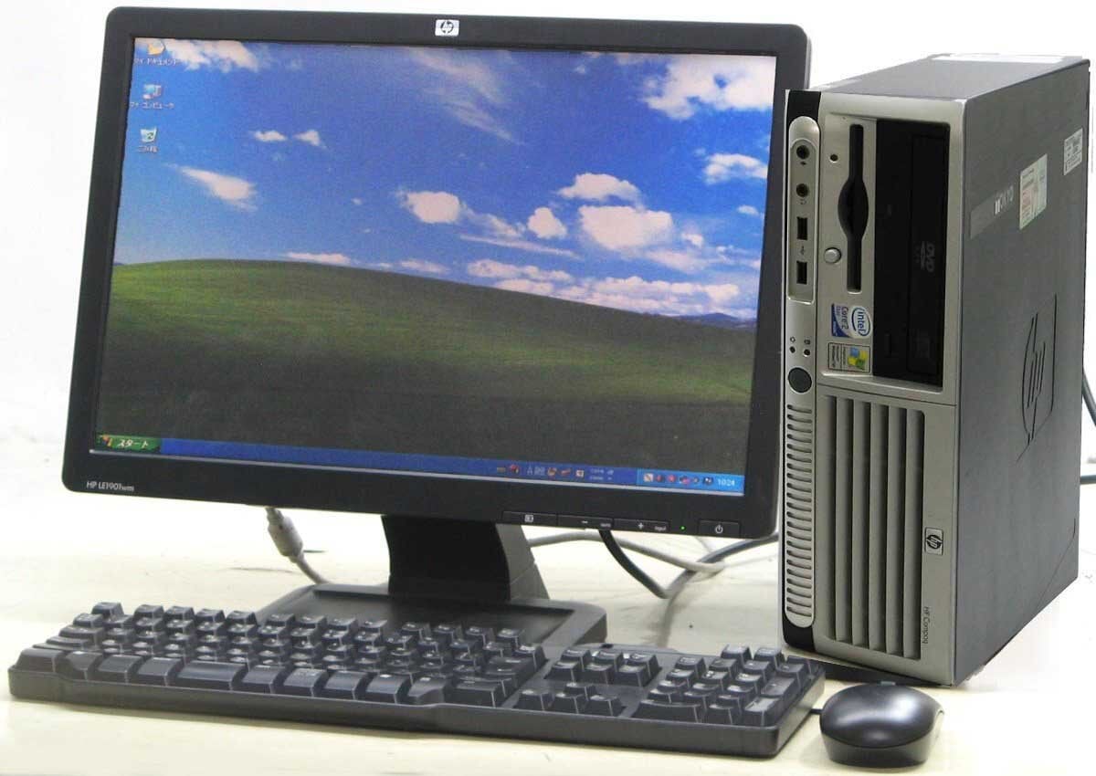 B5-9202/HP Compaq dc 7700 SFF-E4300 Core2Duo 19������磻�� �վ����å� Windows XP ��� �ǥ����ȥå� �ѥ�����
