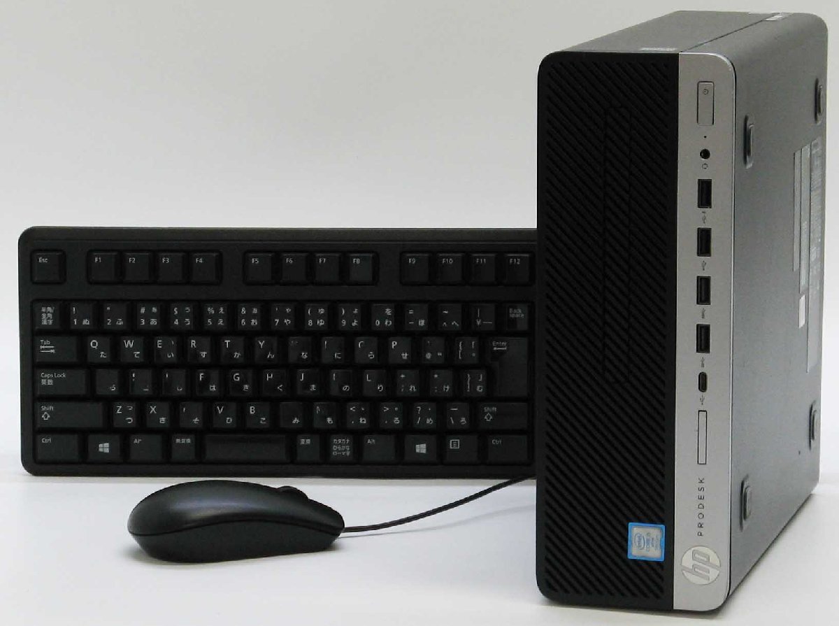 B5-9826/HP ProDesk 600 G3 SFF-7500 Core i5 ��7���� SSD+HDD Type-C Windows 11 ��� �ǥ����ȥå� �ѥ�����