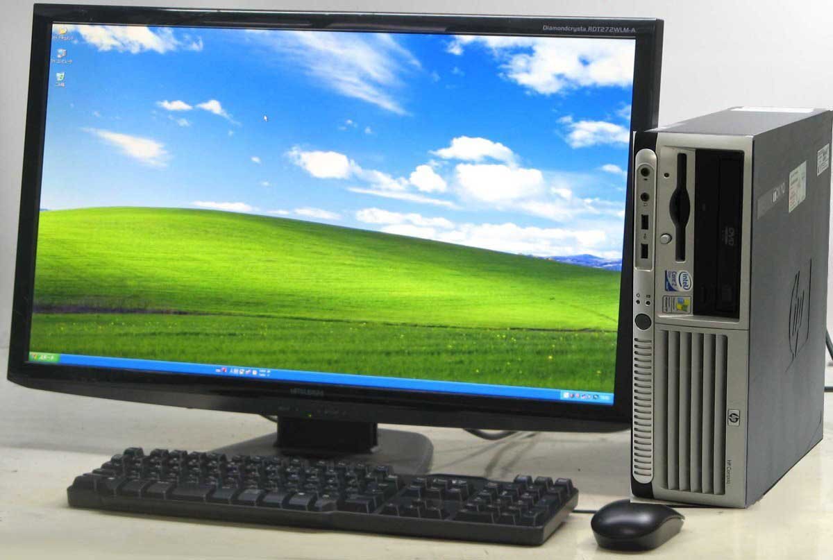 B5-9206/HP Compaq dc 7700 SFF-E4300 Core2Duo 27����� �վ����å� Windows XP ��� �ǥ����ȥå� �ѥ�����