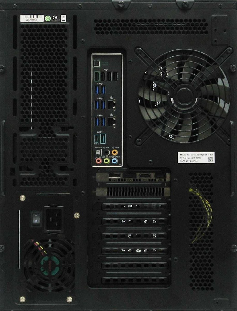 B5-9673/GDEP DeepLearning BOX��Win Corei9-10940X SSD+HDD✕3 32GB Geforce GTX 1080Ti Type-C Windows 11 ��� �ǥ����ץ顼�˥��ѥ�����ơ������