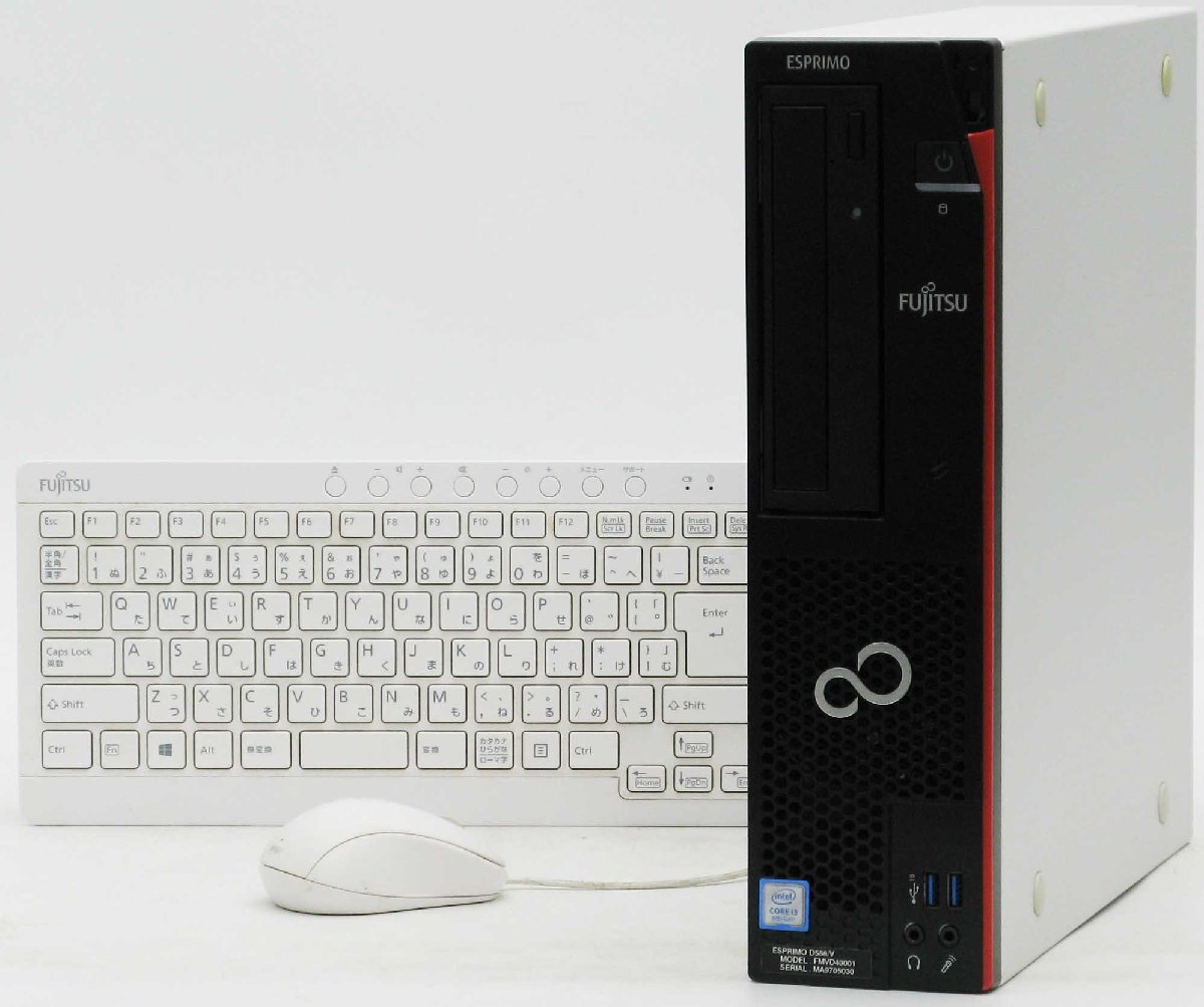 B5-9618/�ٻ��� ESPRIMO D588/V FMVD40001 SSD Corei3 ��8���� Windows 11 ��� �ǥ����ȥå� �ѥ�����