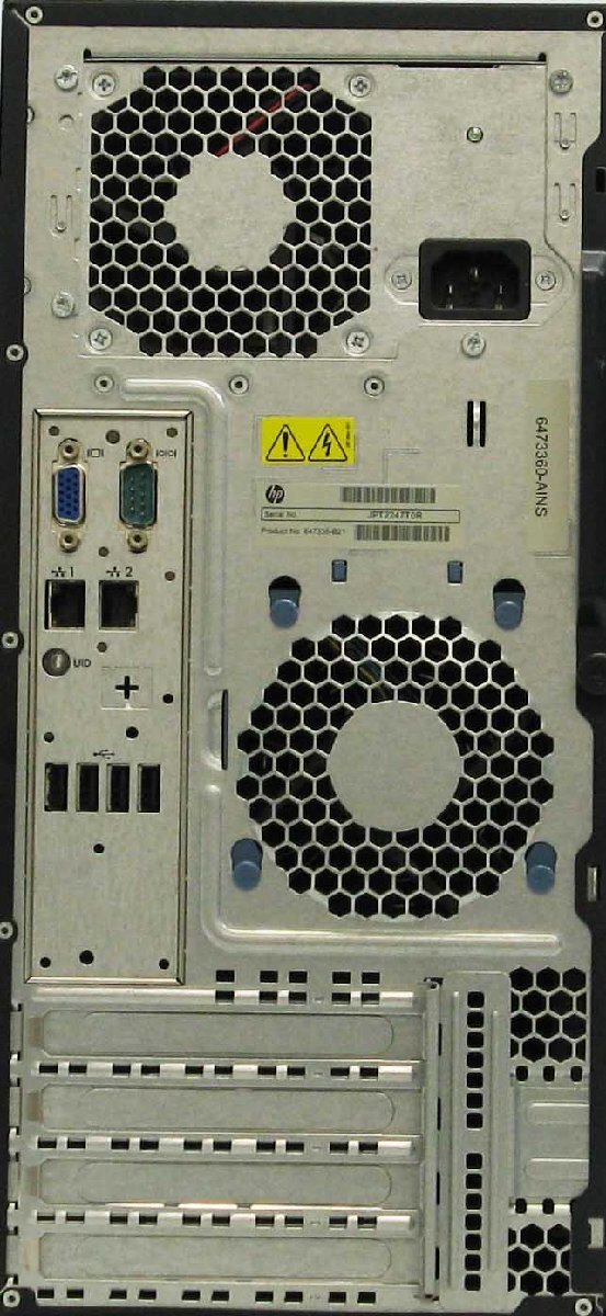 F-488/HP ProLiant ML110 G7 Celeron-G530 ��Ȣ�դ� Windows 2008 �����С�