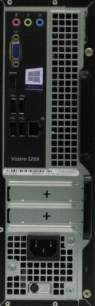 B5-9328/  DELL Vostro 3268-7400SF SSD Corei5 ��7���� Windows 11 ��� �ǥ����ȥå� �ѥ�����