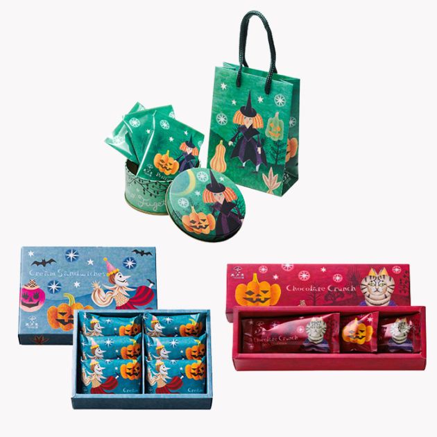 上野風月堂 ハロウィン プチギフト3種