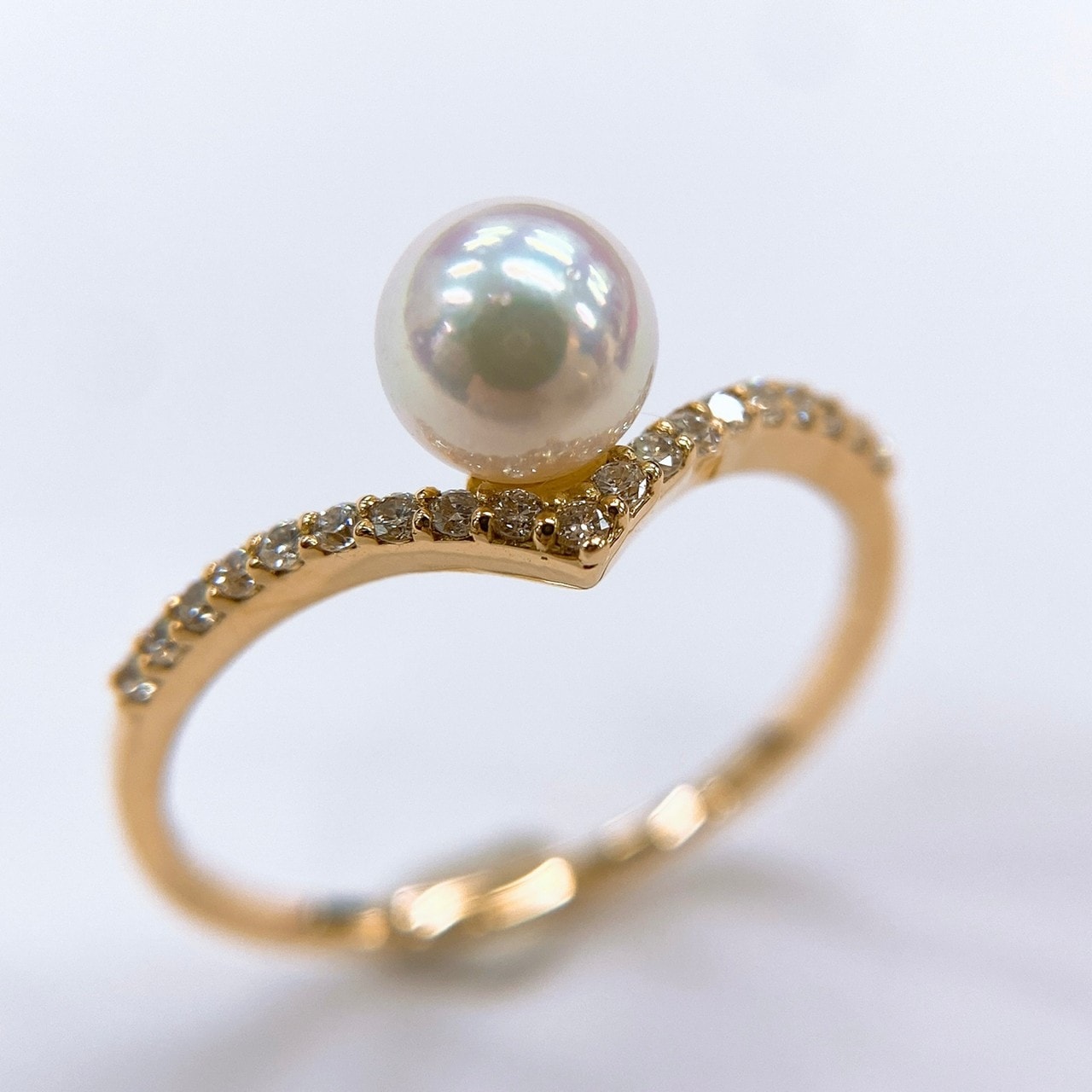 アコヤパールリング 18金イエローゴールド | リング | As U jewel