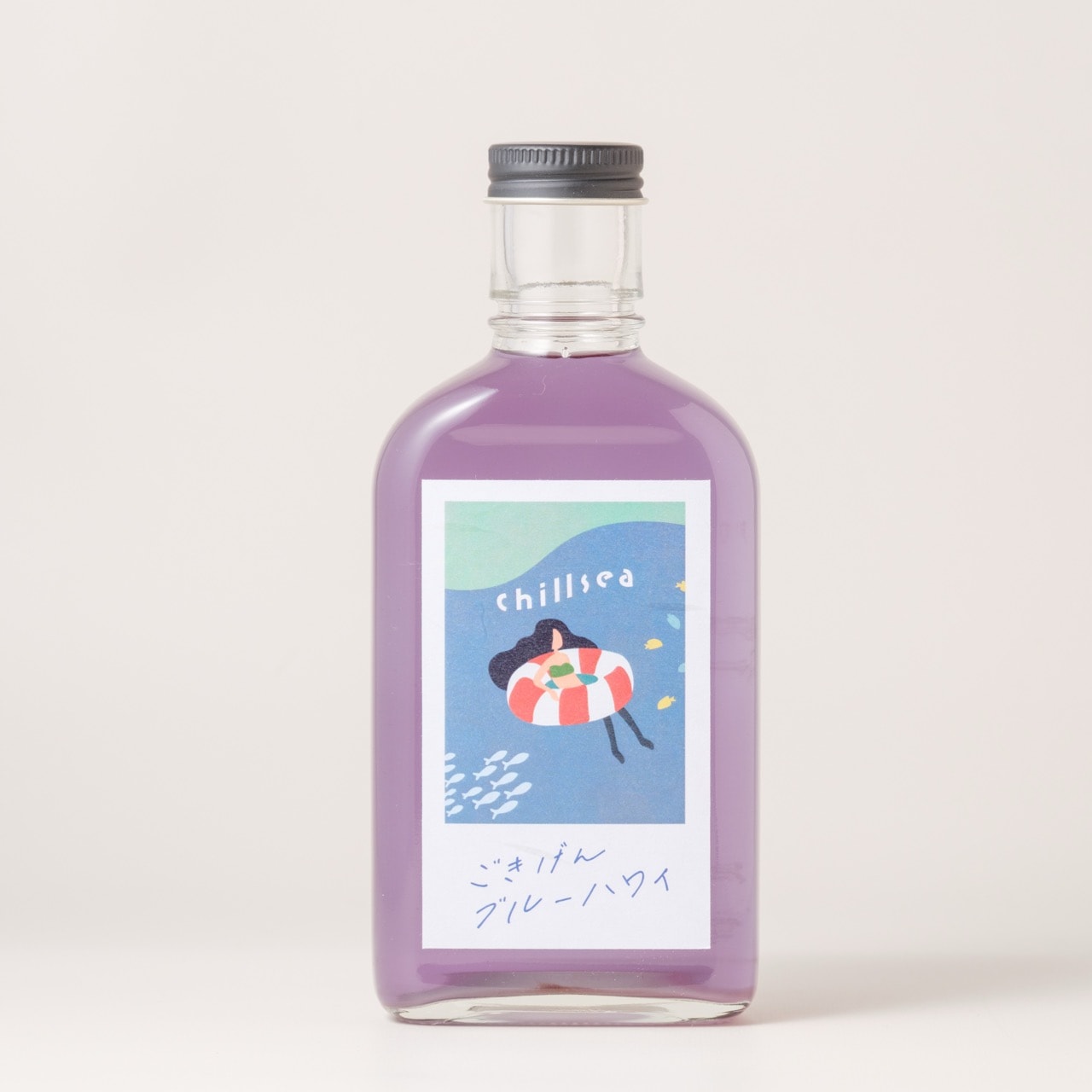 【空想シロップ】chillsea ごきげんブルーハワイ 200ml