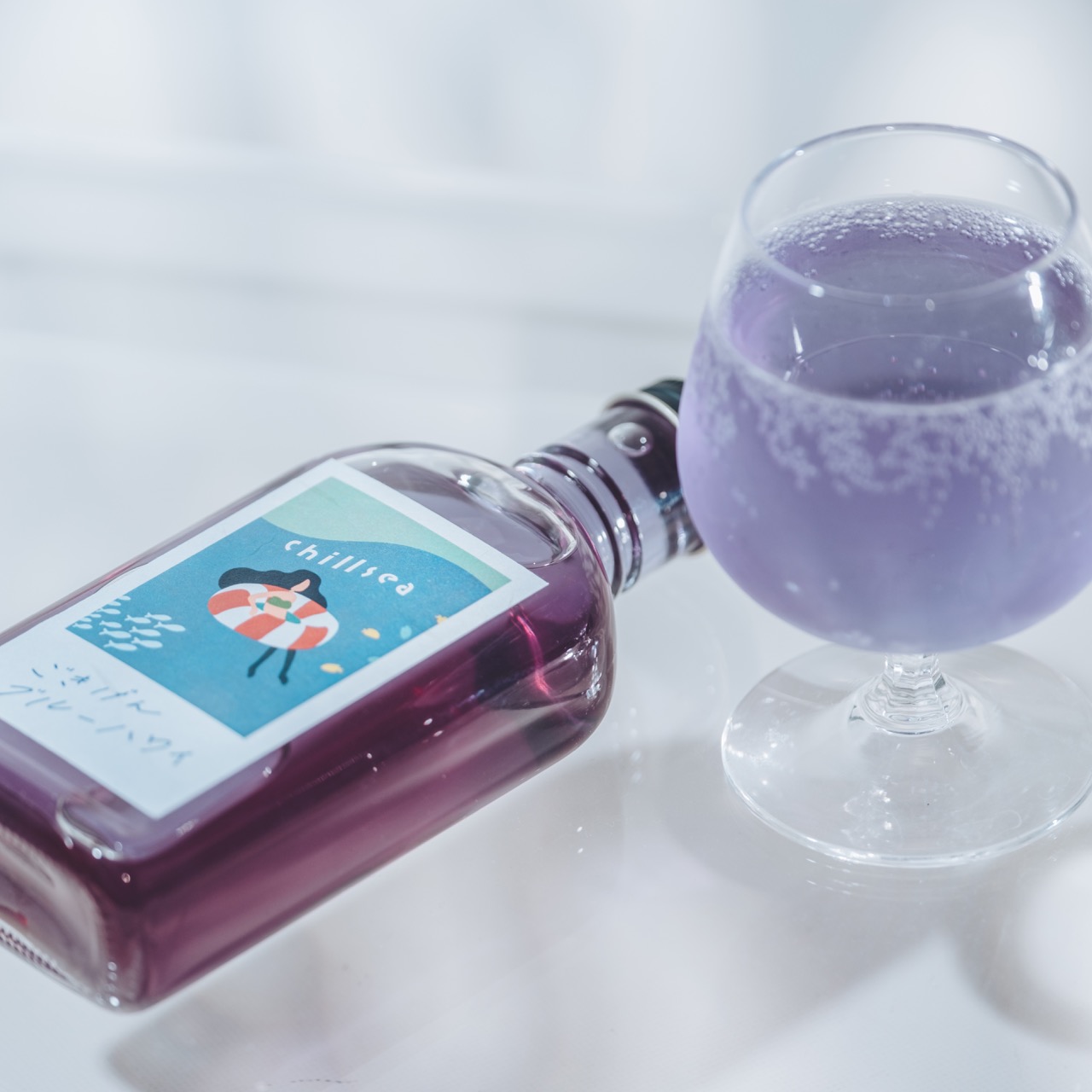 【空想シロップ】chillsea ごきげんブルーハワイ 200ml