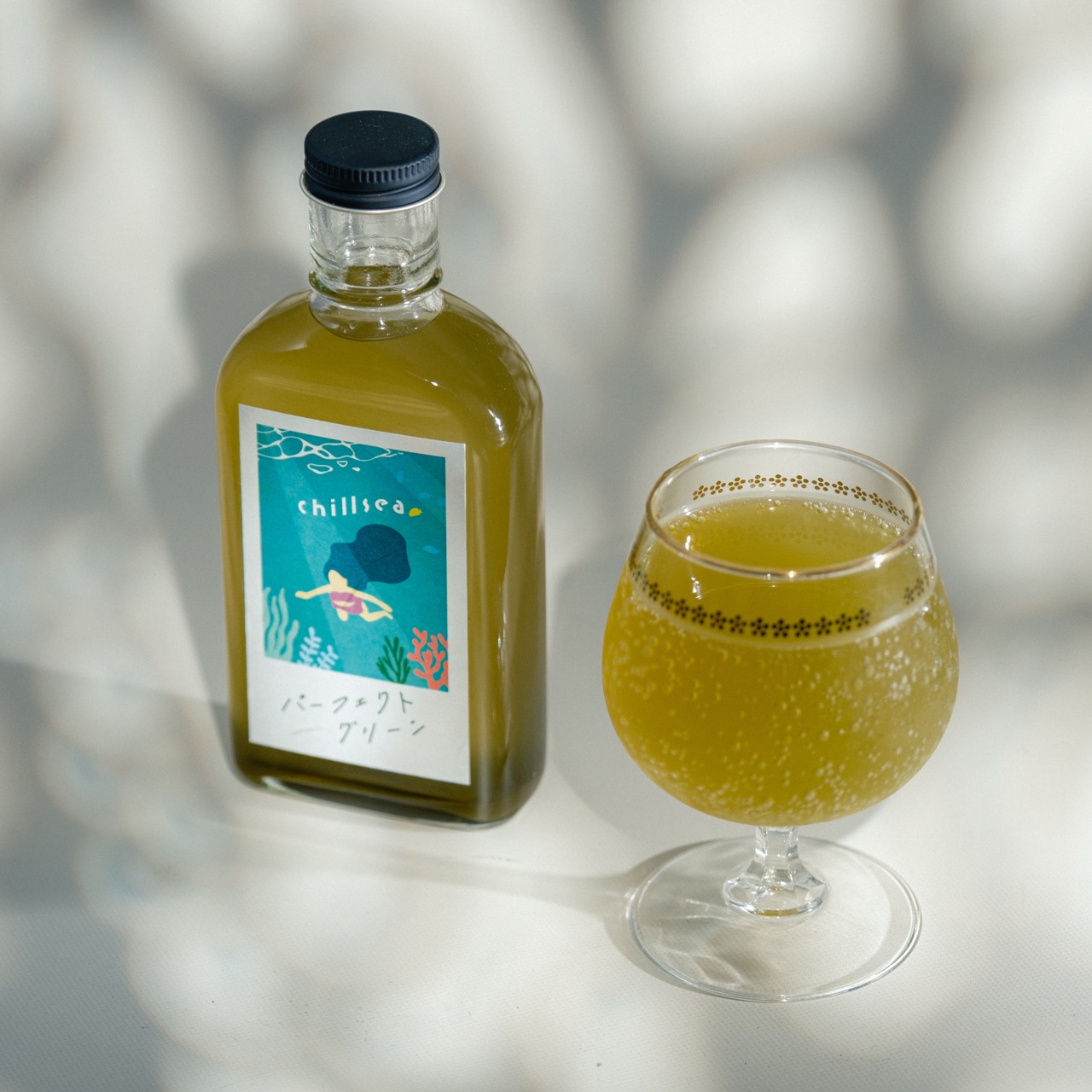 【空想シロップ】chillsea パーフェクトグリーン　200ml　