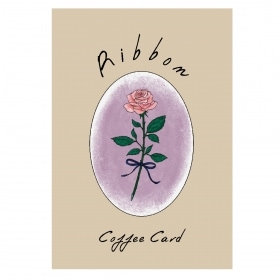 Ribbon Coffee Cards / リボンコーヒーカード