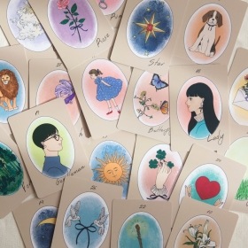 Ribbon Coffee Cards / リボンコーヒーカード