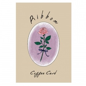 Ribbon Coffee Cards / リボンコーヒーカード