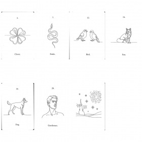 Line Art Lenormand / ラインアートルノルマン