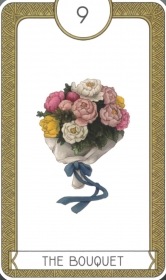 Classical Lenormand Cards - Original 38 Card Fortune Telling Deck with Cotton Pouch / ルノルマンカード（クラシカル）