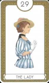 Classical Lenormand Cards - Original 38 Card Fortune Telling Deck with Cotton Pouch / ルノルマンカード（クラシカル）