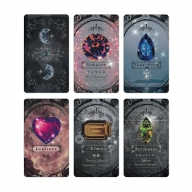 Jewel Color Oracle Cards  Starry Night | Gemstone & Color Psychology Oracle Deck / ジュエルカラーオラクルカード〜星月夜〜