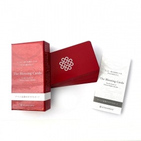 The Blessing Cards Crimson (New Edition)  Tibetan Masters Oracle Cards / チベット高僧のオラクルカード　The Blessing Cards 緋（あか）