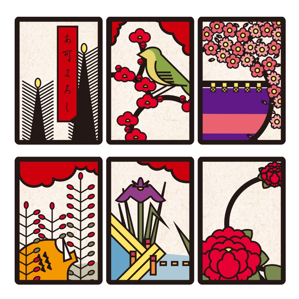 Hanafuda fortune-telling card ~Setsugekka~/花札占いカード～雪月花