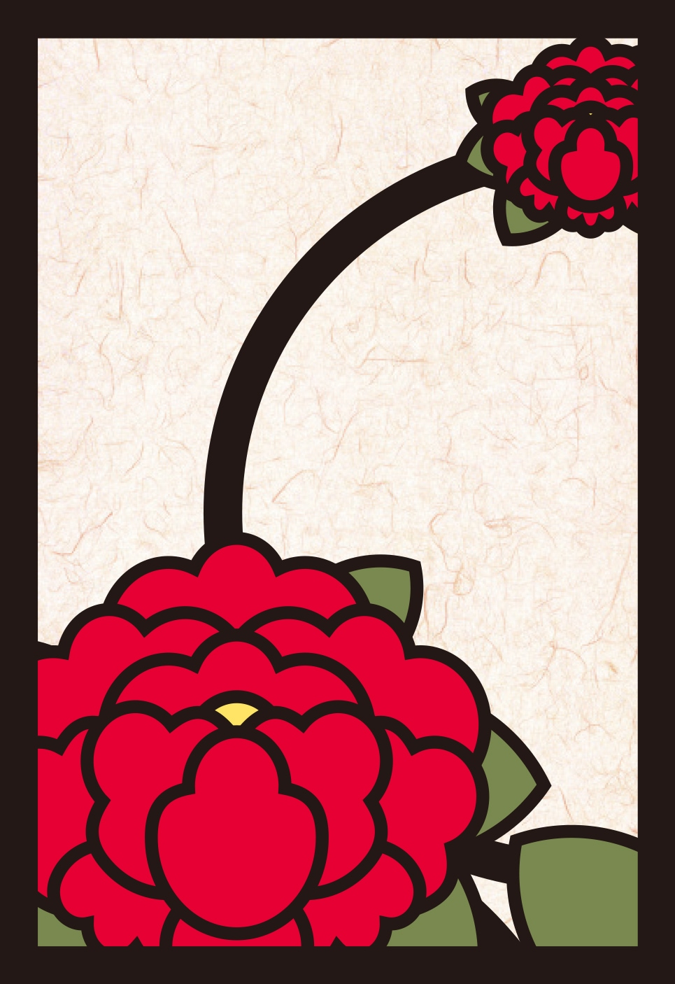 油彩『Flower fortune-telling』 油彩『Flower fortune-telling』