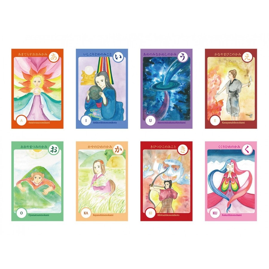 Japanese KAMISAMA  (Gods and Goddesses of Japan Oracle)  Karuta/日本の神様カルタ