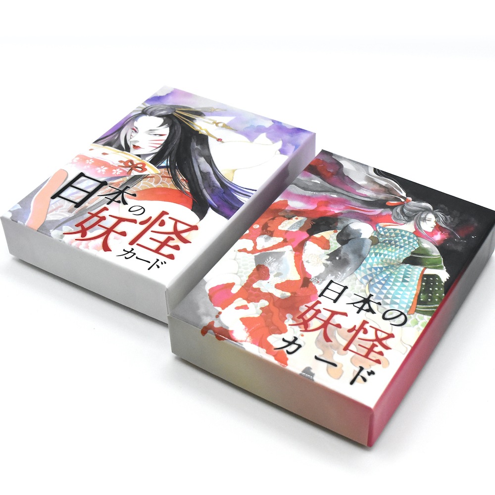 Nihon no Yokai Cards Tamamonomae box / 日本の妖怪カード〈新装版〉玉藻前ボックス