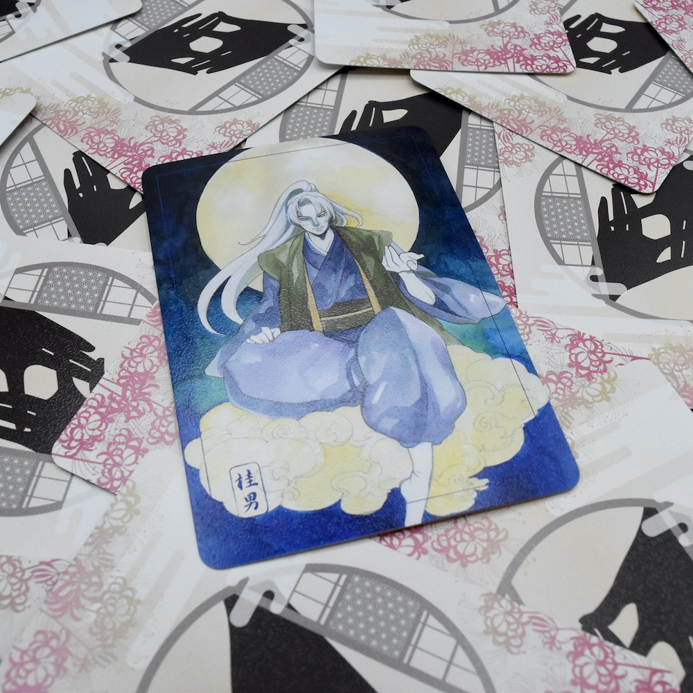 Nihon no Yokai Cards Tamamonomae box / 日本の妖怪カード〈新装版〉玉藻前ボックス