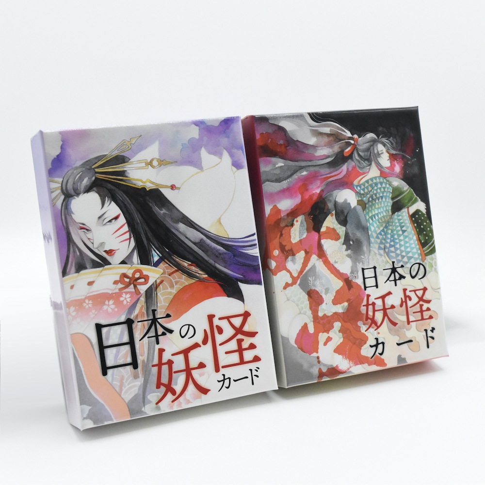 Nihon no Yokai Cards Kiyohime box / 日本の妖怪カード〈新装版〉清姫ボックス