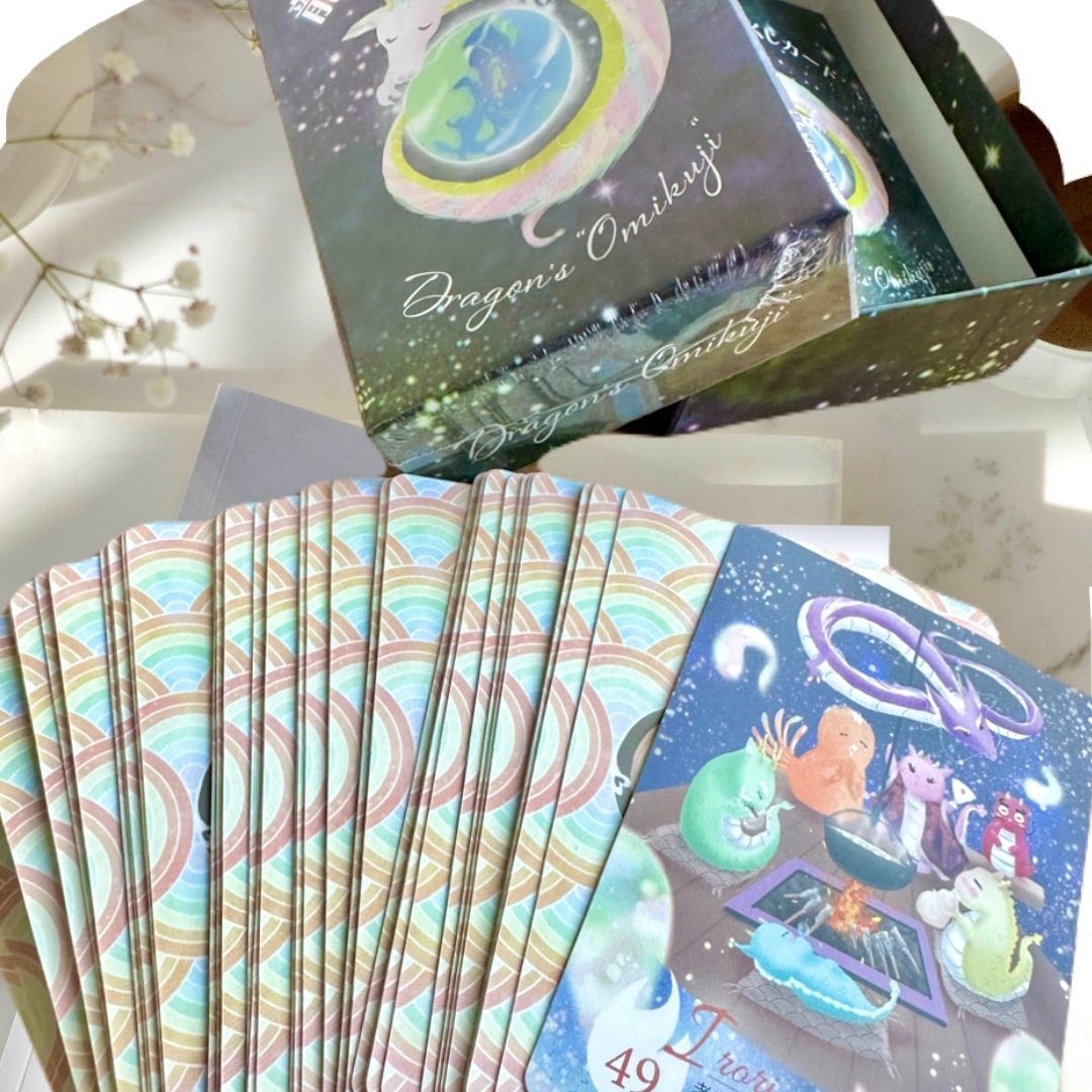 Dragon Omikuji Cards / 龍のおみくじカード
