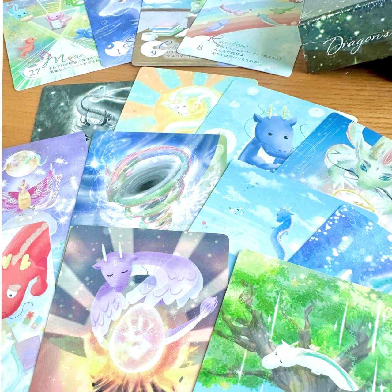 Dragon Omikuji Cards / 龍のおみくじカード