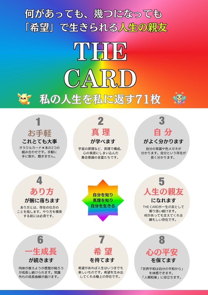 THE CARD & THE BOOK - Card & Guidebook Set / THE CARD & THE BOOK セット