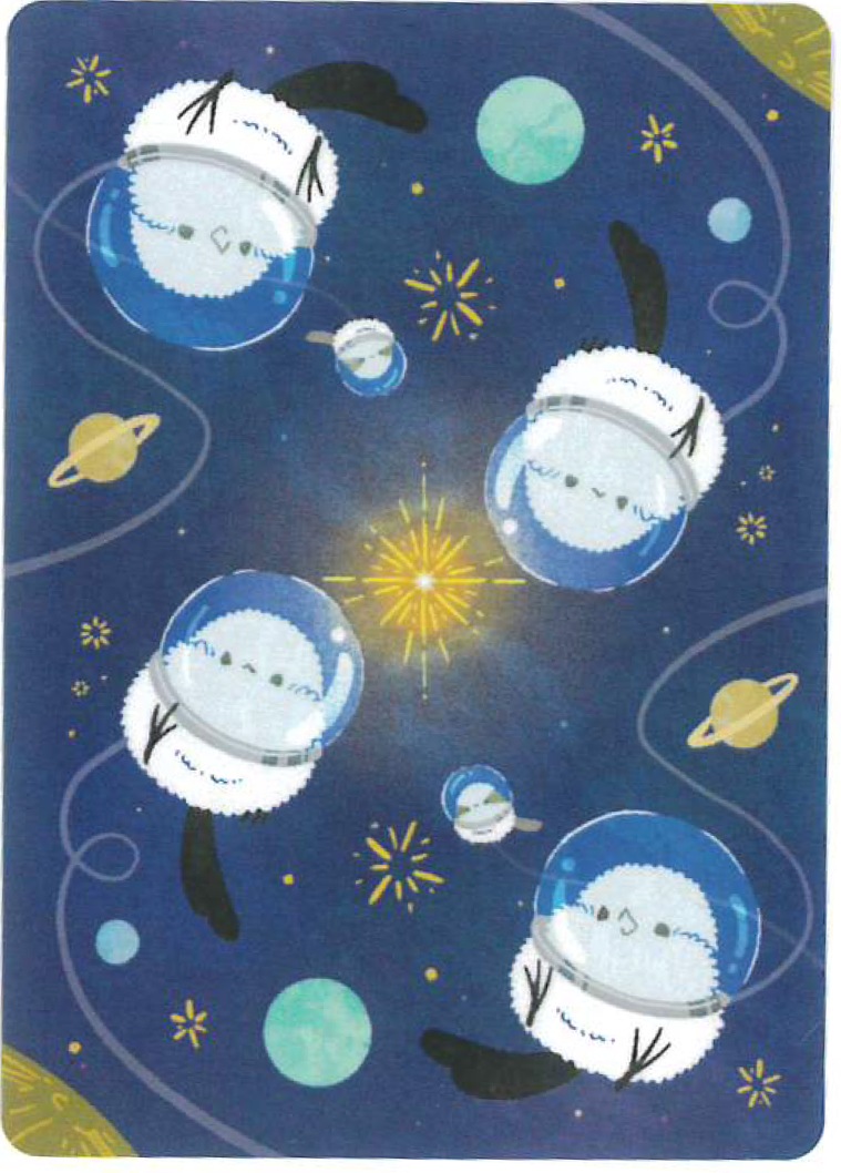 Shimaenaga Cosmic Oracle Cards / シマエナガの宇宙オラクルカード
