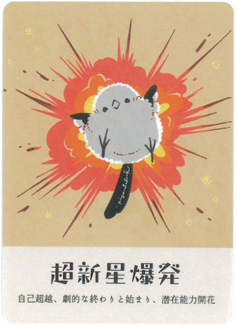 Shimaenaga Cosmic Oracle Cards / シマエナガの宇宙オラクルカード