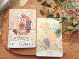 cotolie KUMACHAN MOON CARDS / コトリエ　クマチャンムーンカード