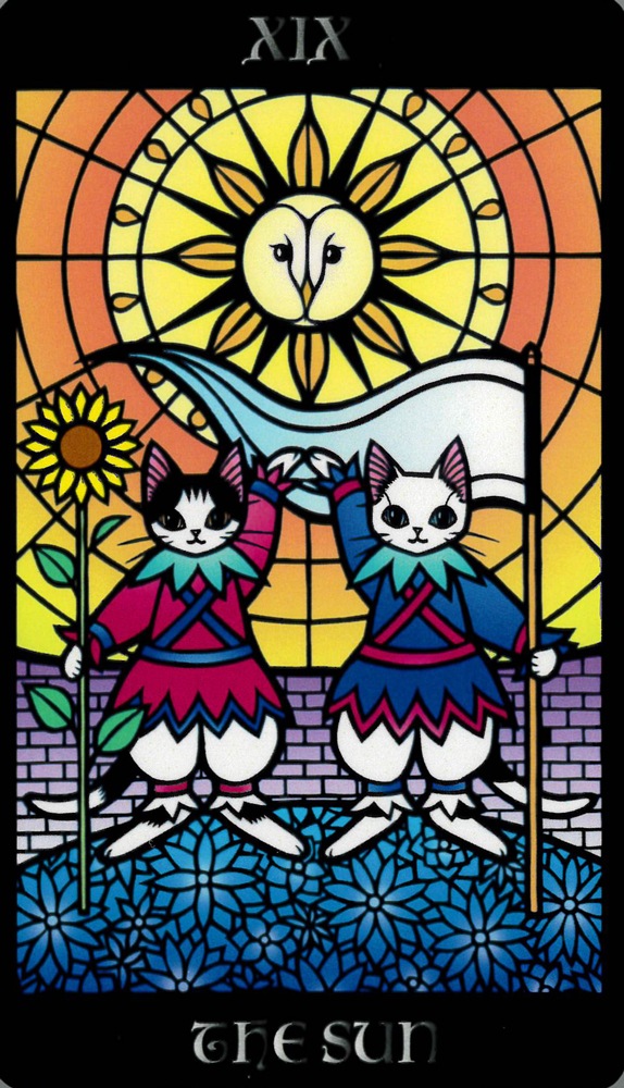 Tarot de Marseille with Cat and Owl/ネコとフクロウのマルセイユタロット