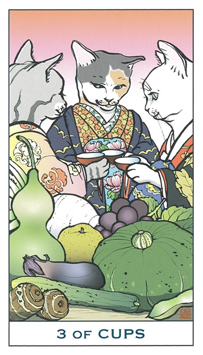 once upon a time kitten tarot/今はむかしにゃんこたろっと