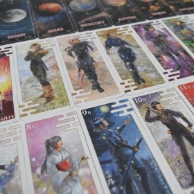 Japanese Birth Color Oracle & Seven-Day Astrology Cards / 日本の誕生色12か月オラクル＆七曜占いカード